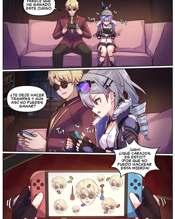 Honkai: Star Rail xxx, Silver Wolf xxx, Skott xxx, Finish Silver Wolf (Honkai: Star Rail), pagina 1