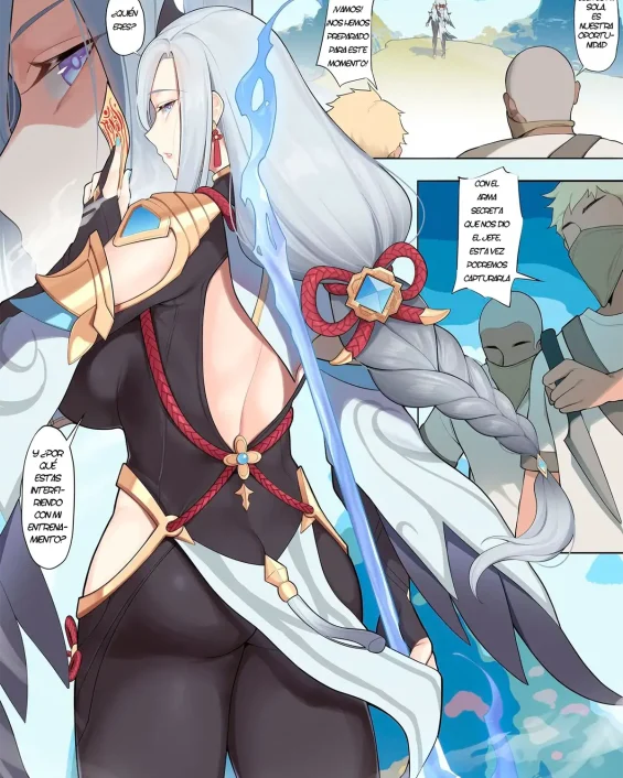 Genshin Impact xxx, Shenhe xxx, Kukuri Senjutsu (Genshin Impact), pagina 1