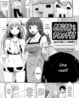 Revistas xxx, COMIC Aun xxx, Milk Party! (COMIC Aun 2010-06), pagina 1