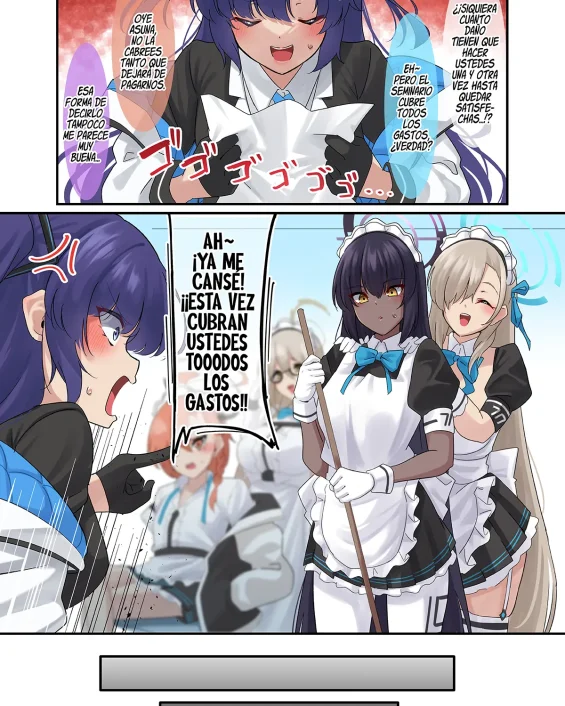 Blue Archive xxx, Asuna Ichinose xxx, Karin Kakudate xxx, Ore no Seito no Shirokuro Gal ga Dosukebe Enkou Shiteta Ken (Blue Archive), pagina 1