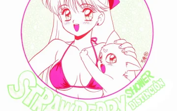 Sailor Moon | Bishoujo Senshi Sailor Moon xxx, Sailor Jupiter | Makoto Kino xxx, Sailor Mars | Rei Hino xxx, Sailor Mercury | Ami Mizuno xxx, Sailor Moon | Usagi Tsukino xxx, Sailor Venus | Minako Aino xxx, STRAWBERRY SHOWER Tokubetsu Furoku (Bishoujo Senshi Sailor Moon), pagina 1