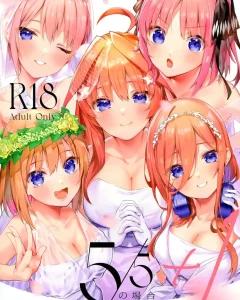 Doujinshi en español de Fuutarou Uesugi, Ichika Nakano, Itsuki Nakano, Miku Nakano, Nino Nakano, Yotsuba Nakano de Gotoubun No Hanayome | The Quintessential Quintuplets