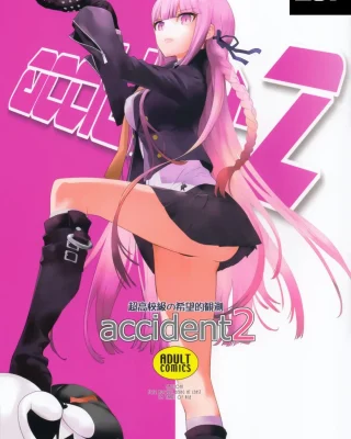 Danganronpa xxx, Kyouko Kirigiri xxx, Makoto Naegi xxx, accident 2 (Danganronpa), pagina 1
