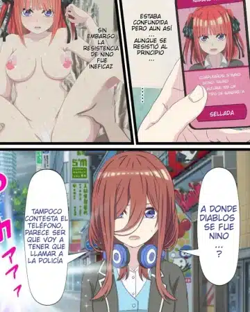 Anime Chara to Seckle Dekiru Appli ''Miku Hen''|La App con la que Puedes Cogerte a Personajes de Anime ~El Caso de Miku~ (Gotoubun no Hanayome)