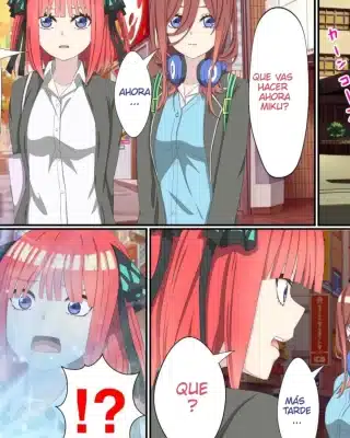 Anime Chara to Seckle Dekiru Appli ''Nino Hen''｜La App con la que Puedes Cogerte a Personajes de Anime ~El Caso de Nino~ (Gotoubun no Hanayome)