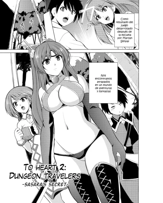 ToHeart2 xxx, Sasara Kusugawa xxx, Dungeon Travelers – Sasara no Himegoto (ToHeart2 Dungeon Travelers), pagina 1