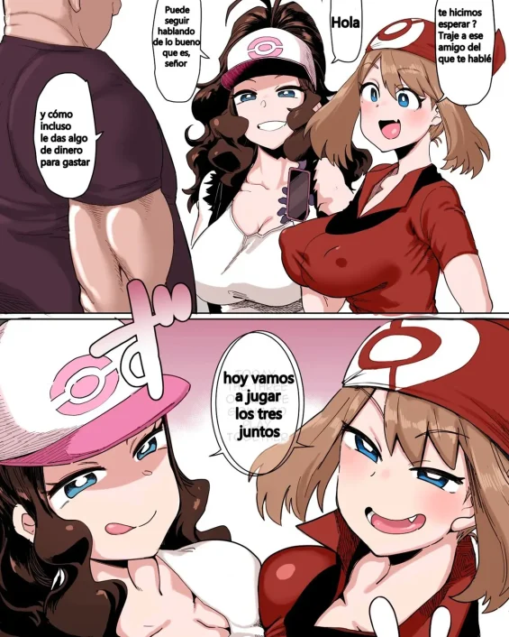 Pokemon | Pocket Monsters xxx, Hilda xxx, May xxx, Haruka to Touko no Hiasobi (Pokémon), pagina 1