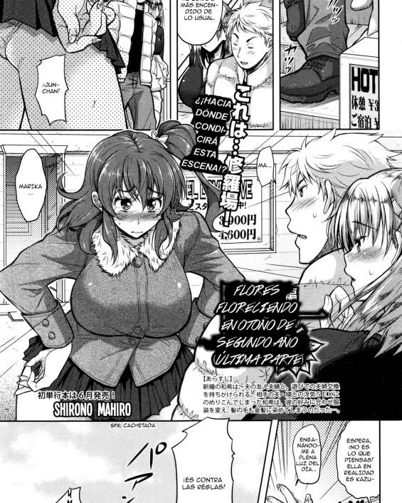 Kaika ~Ninenme no Aki~ Kouhen | Flores floreciendo en otoño de segundo año (última parte) (COMIC Shingeki 2016-04)