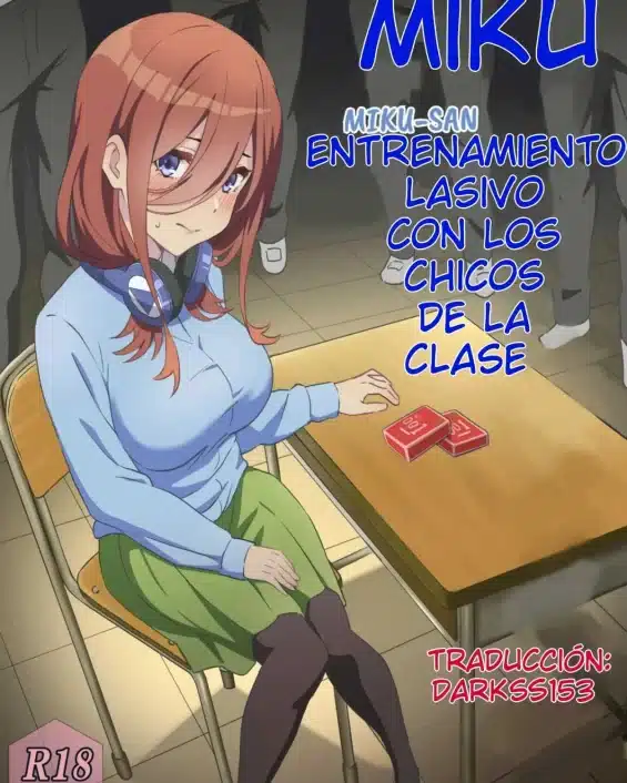Miku-san to Sukebe na Jisshuu | Miku-san y el Entrenamiento Lascivo con los Chicos de la Clase (Gotoubun no Hanayome)