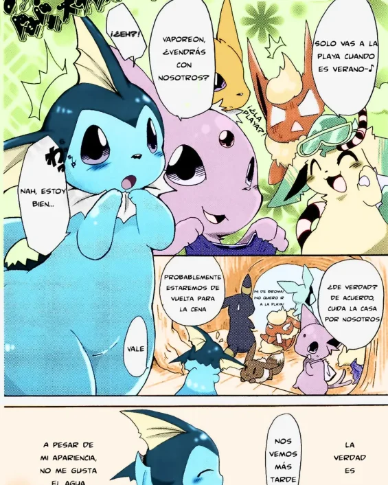¡Plan épico para un baño emocionante! (Pokémon)