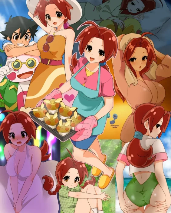 SatoHana R18 | Ash x Hanako ~REPARANDO el Corazón de Mamá~ (Pokémon Journeys)