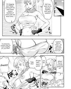 Doujinshi in English of Bulma Briefs, Master Roshi from Dragon Ball