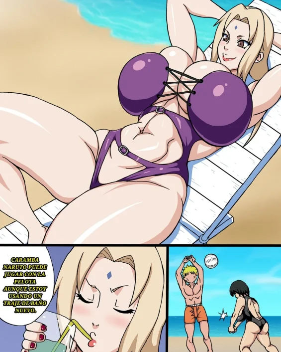 Zoku Tsunade no Insuiyoku (After Tsunades Obscene Beach) (Naruto)