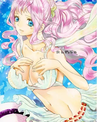 One Piece xxx, Monkey D. Luffy xxx, Shirahoshi xxx, Ningyohime (One Piece), pagina 1