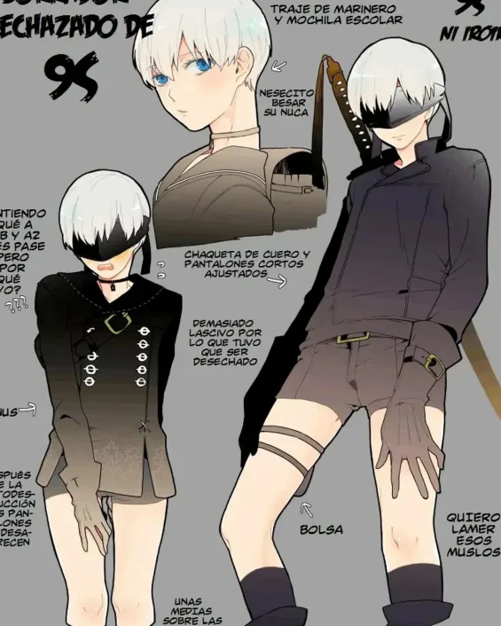 9S ni Iroiro (NieR:Automata)