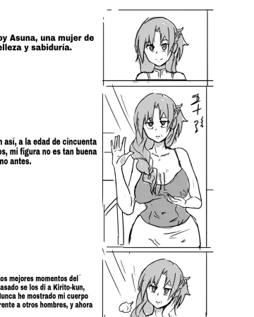 asuna milf de 50 años (Sword Art Online)