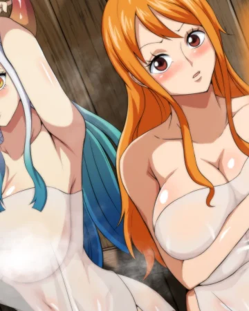 Bakunyuu Kaizoku no Yukemuri Ecchi (One Piece)