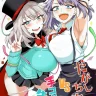 Dagashi Chichi VS Tekoki Senpai (Dagashi Kashi, Tejina Senpai)