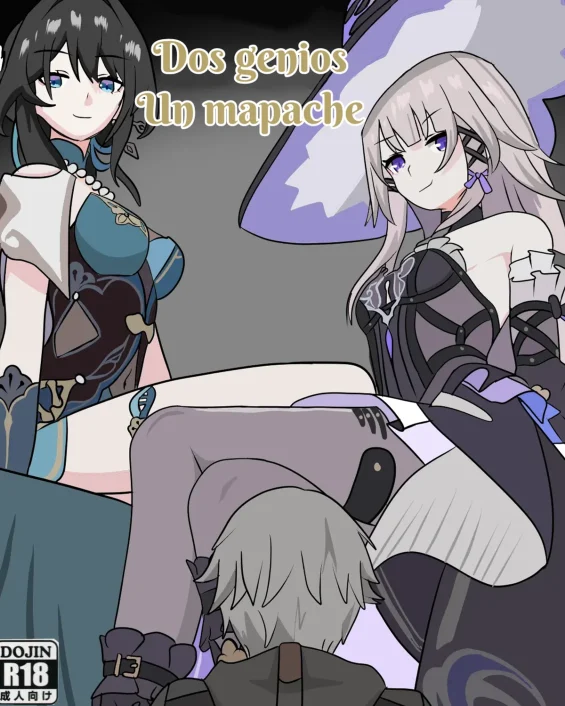 Dos genias y un mapache (Honkai: Star Rail)