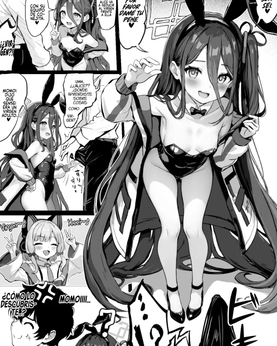Doutei Sensei no Fudeoroshi o Suru Bunny Alice (Blue Archive)