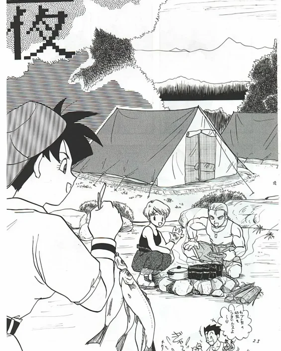 Dragon Ball Camp (Gohan & Videl) (VGT13)