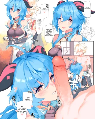 Kanu-chan ni Amaeru o Manga (Genshin Impact)