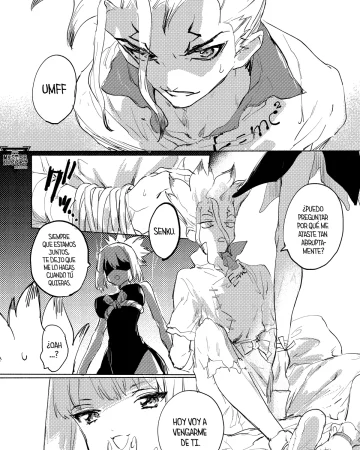 Koha ga Senchin o Pero Suru Manga (Dr. STONE)