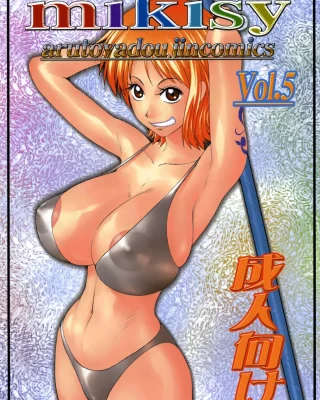 Doujinshi en español de Nami, Nico Robin, Sanji Vinsmoke de One Piece