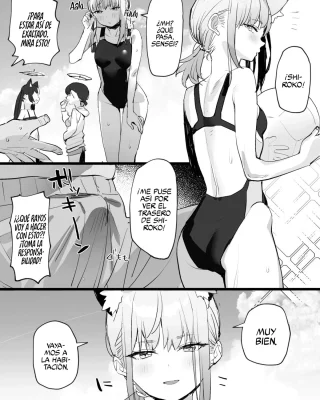 Mizugi Shiroko Ero Manga (Blue Archive)