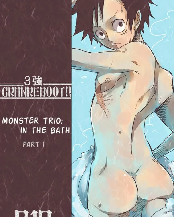 Monster Trio: In The Bath (One Piece)