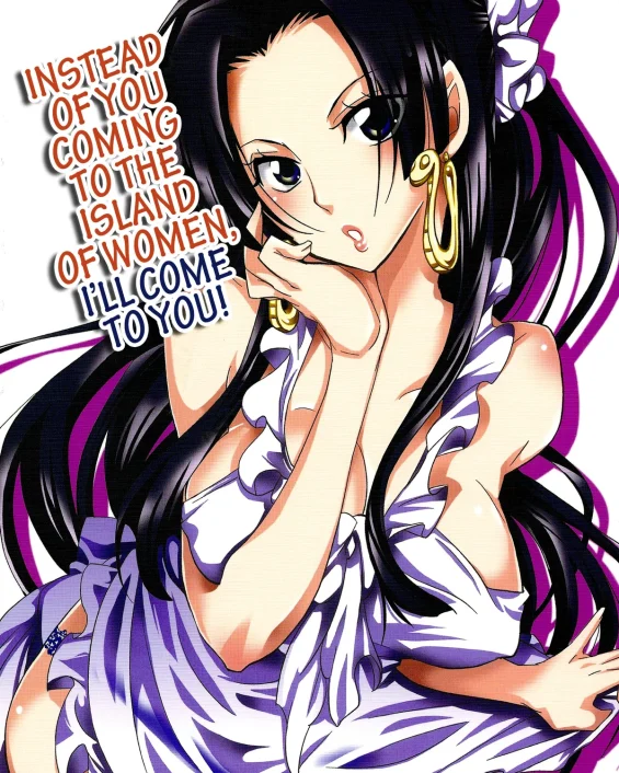 Nyougashima yori Warawa o Todoke ni Mairimasu! (One Piece)