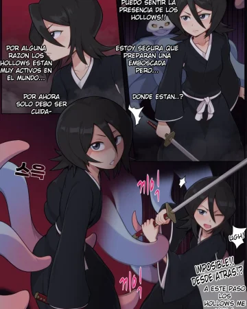Rukia Attacked by Tentacles (Bleach)