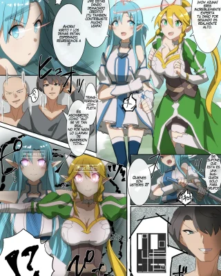 SAO Asuna & Leafa Account Nottori (Sword Art Online)
