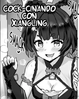 Doujinshi en español de Aether, Xiangling de Genshin Impact