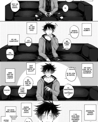 Doujinshi en español de Megumi Fushiguro de Jujutsu Kaisen