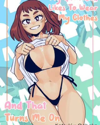 A mi novia le gusta usar mi ropa y eso me excita (Boku no Hero Academia)
