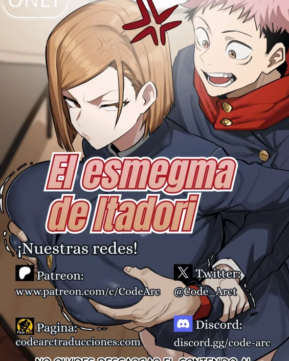 El esmegma de itadori (jujutsu kaisen)