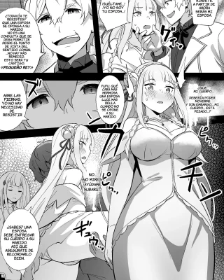 Re:Zero kara Hajimeru Isekai Seikatsu xxx, Emilia xxx, Regulus Corneas xxx, Emilia’s Wedding (Re: Zero kara Hajimeru Isekai Seikatsu), pagina 1