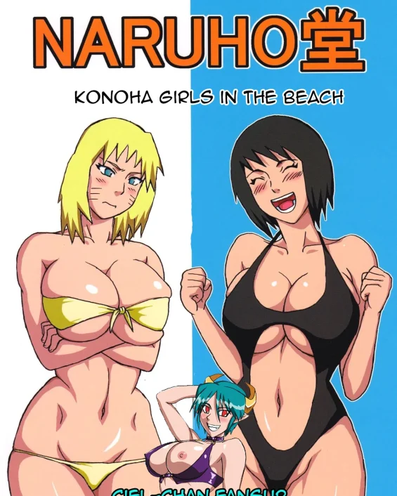 Konoha Girls In The Beach (Naruto)