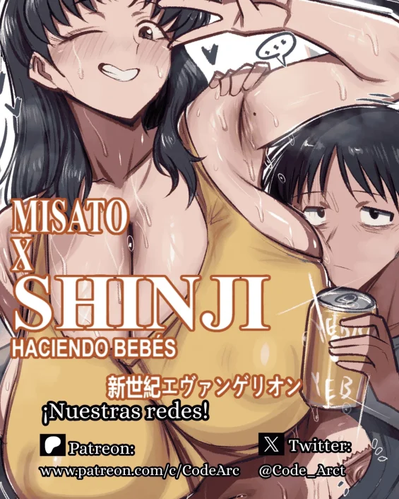 Misato x shinji haciendo bebés