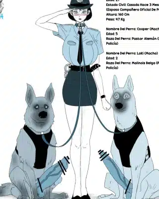 Nao Police x Dog