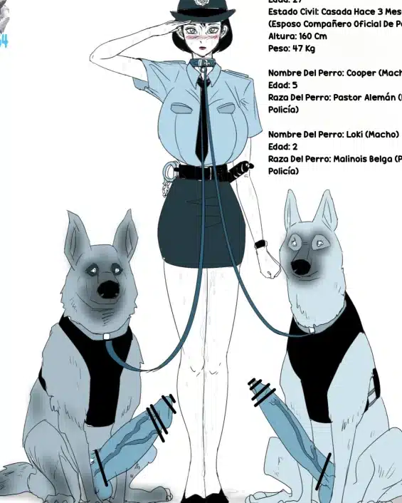 Nao Police x Dog