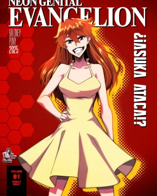 Doujinshi en español de Asuka Langley Soryu, Hikari Horaki, Misato Katsuragi de Neon Genesis Evangelion