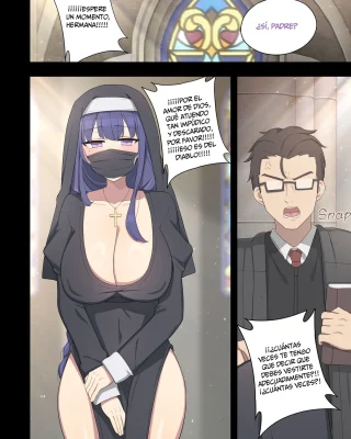 Novice Nun Raiden 1-2 (Genshin Impact)