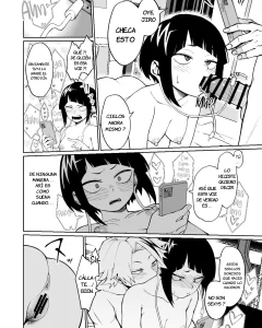 Doujinshi en español de Denki Kaminari, Kyoka Jiro de My Hero Academia | Boku No Hero Academia
