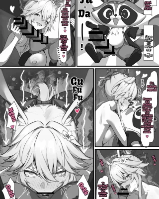Evanescia Flirty Masturbation Honkai Star Rail